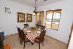 El Dorado Ranch san felipe baja resort villa 251 dinner table kitchen and living room